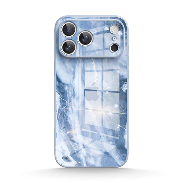 Blue Gray Jade | IPhone Series Tempered Glass Case