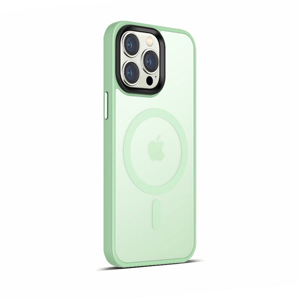 Light Green | iPhone MagSafe Translucent Matte Case