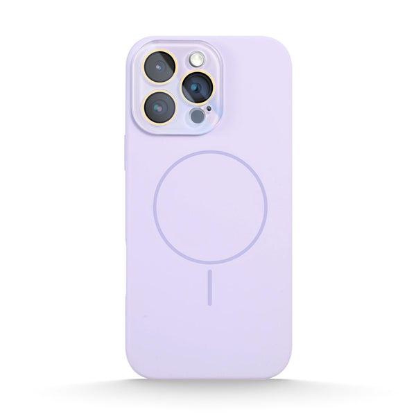 Grass Purple | iPhone Lens Protection Silicone Protective Case