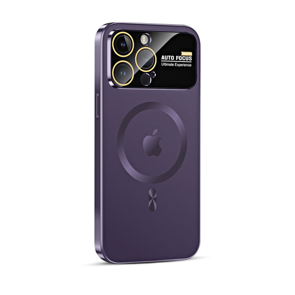 Dark Purple | iPhone Magsafe Matte Plating Case