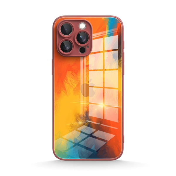 Phoenix Feather| IPhone Series Tempered Glass Case