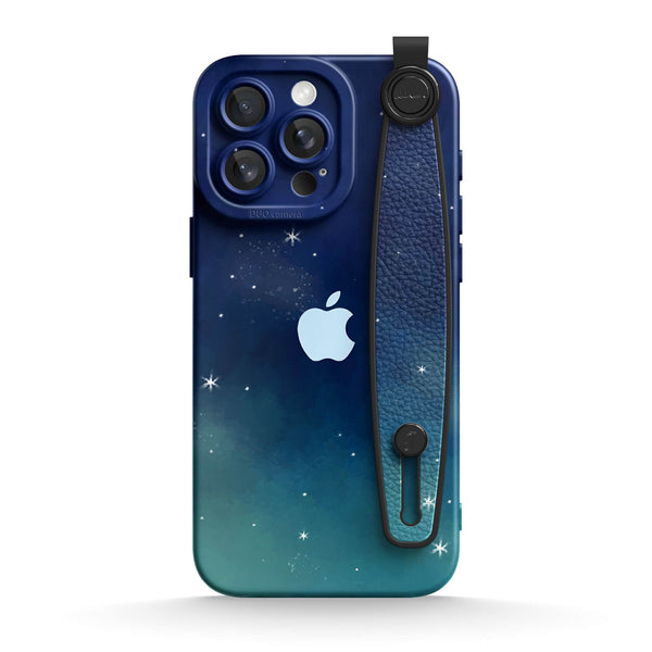 Star-Blue Green | iPhone Series Multifunctional Wristband Case