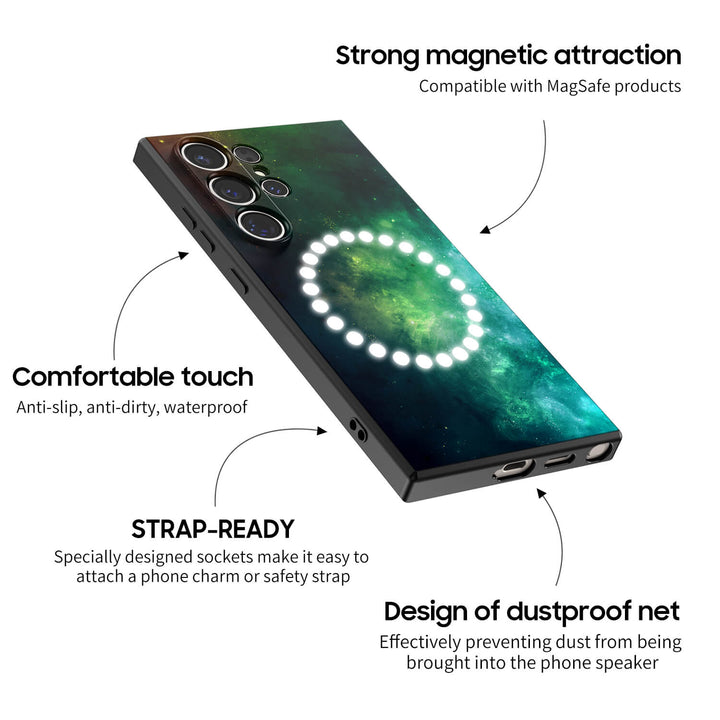 Aurora Green | Samsung Series Impact Resistant Protective Case