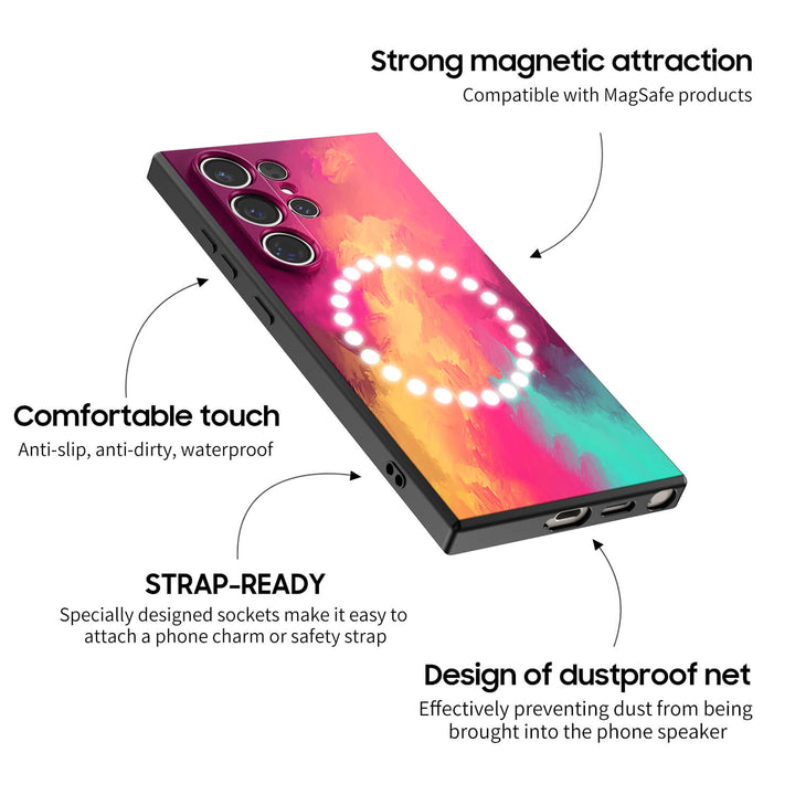 Summer Lotus Color | Samsung Series Impact Resistant Protective Case