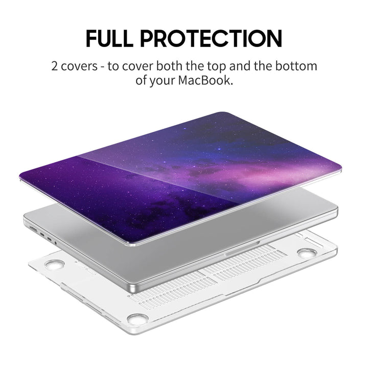 Fuchsia Galaxy | Macbook Anti-Fall Protective Case