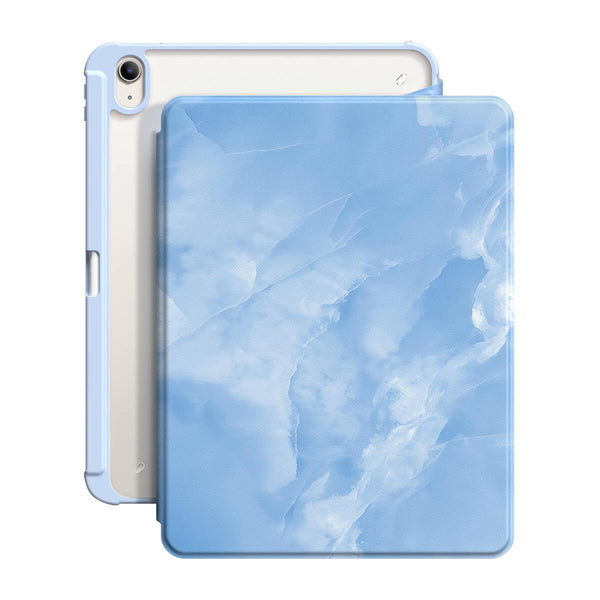 Ice Crack Blue | iPad Series Snap 360° Stand Impact Resistant Case