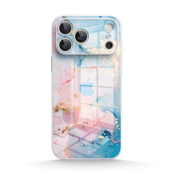 Colorful Jade | IPhone Series Tempered Glass Case