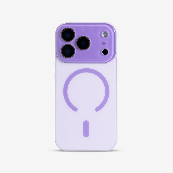 Grass Purple | iPhone MagSafe Matte Mirror Case