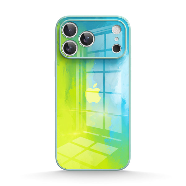 Fluorescent Beach | IPhone Series Tempered Glass Case