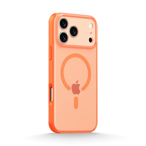 Transparent Orange | iPhone MagSafe Phantom Matte Case