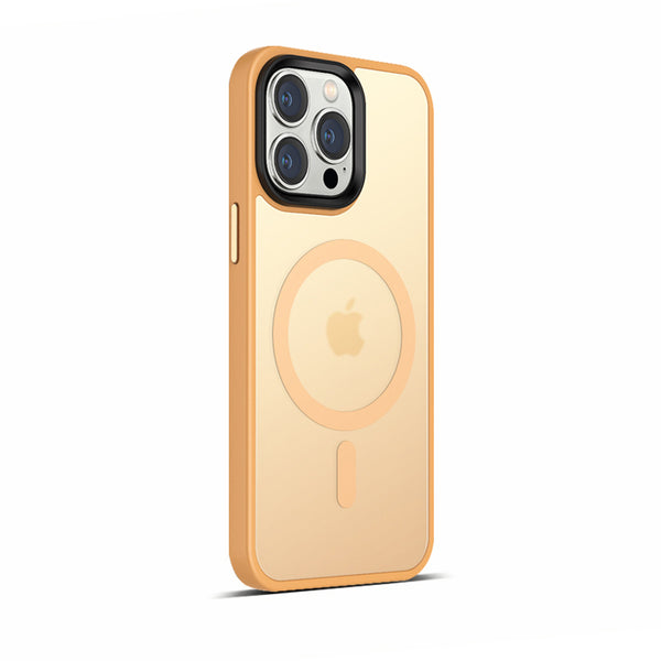 Yellow | iPhone MagSafe Translucent Matte Case