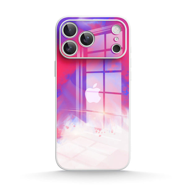 Break Red | IPhone Series Tempered Glass Case