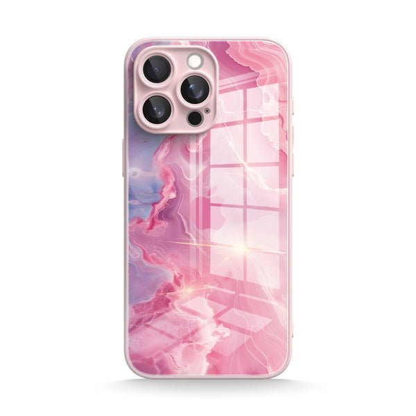 Jadeite Pink | IPhone Series Tempered Glass Case