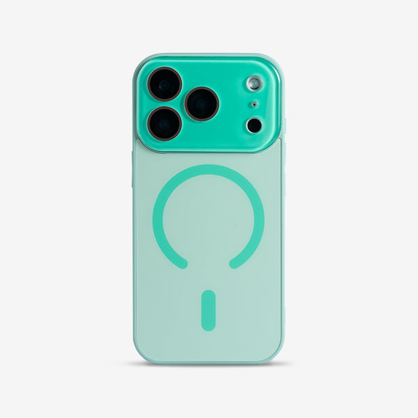 Mint Green | iPhone MagSafe Matte Mirror Case