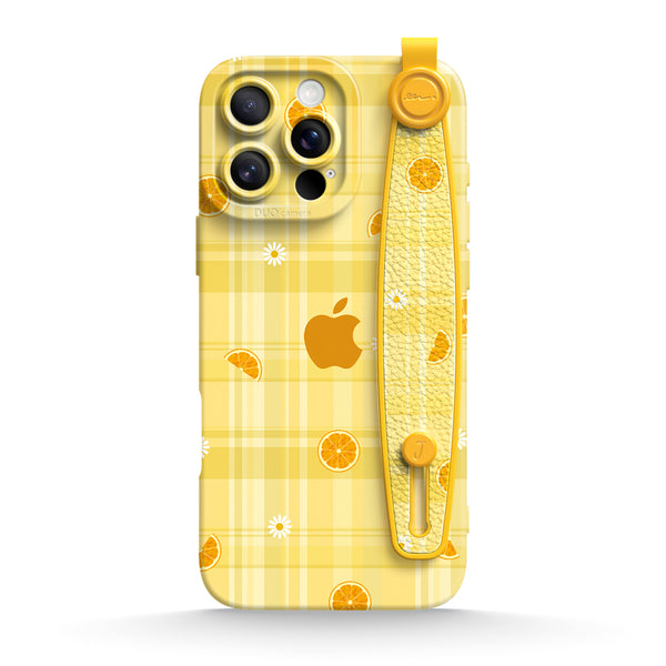 Lemony Freshness | iPhone Series Multifunctional Wristband Case