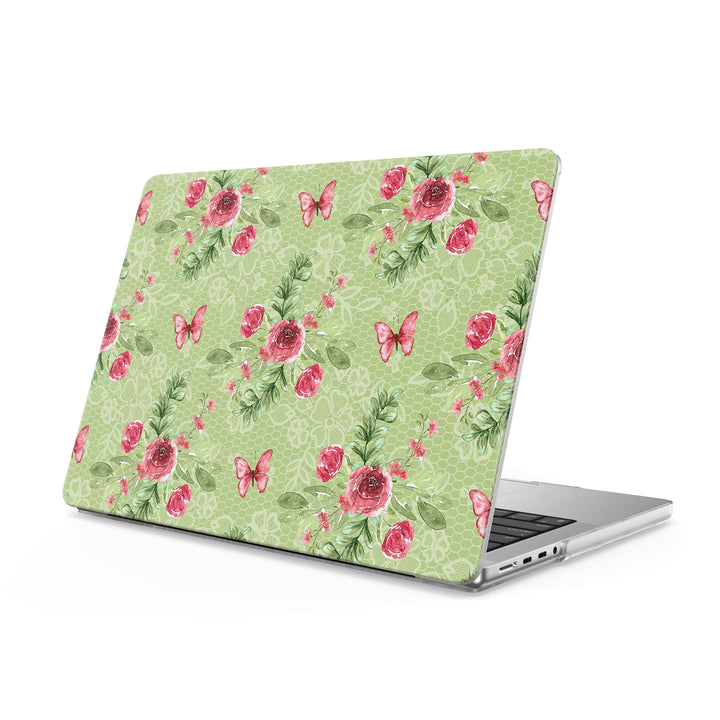 Butterfly Among Flowers | Macbook Anti-Fall Protective Case
