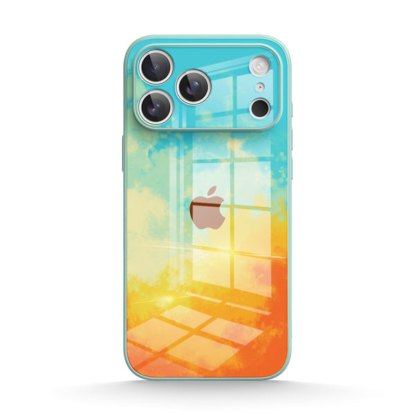 Smoke Mango | IPhone Series Tempered Glass Case