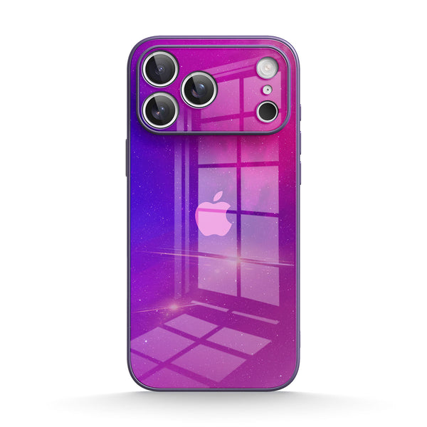 Magnetic Storm-Midnight | IPhone Series Tempered Glass Case