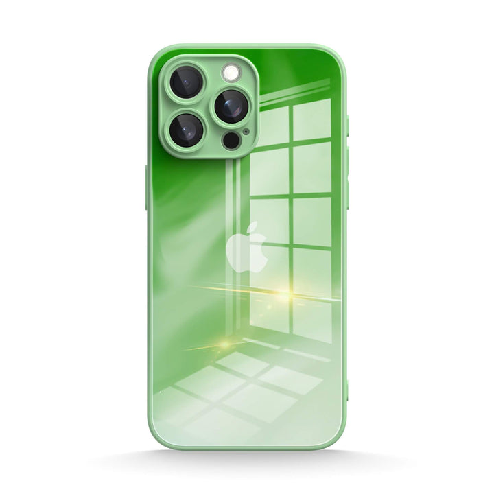 Green and White | IPhone Series Impact Resistant Protective Case