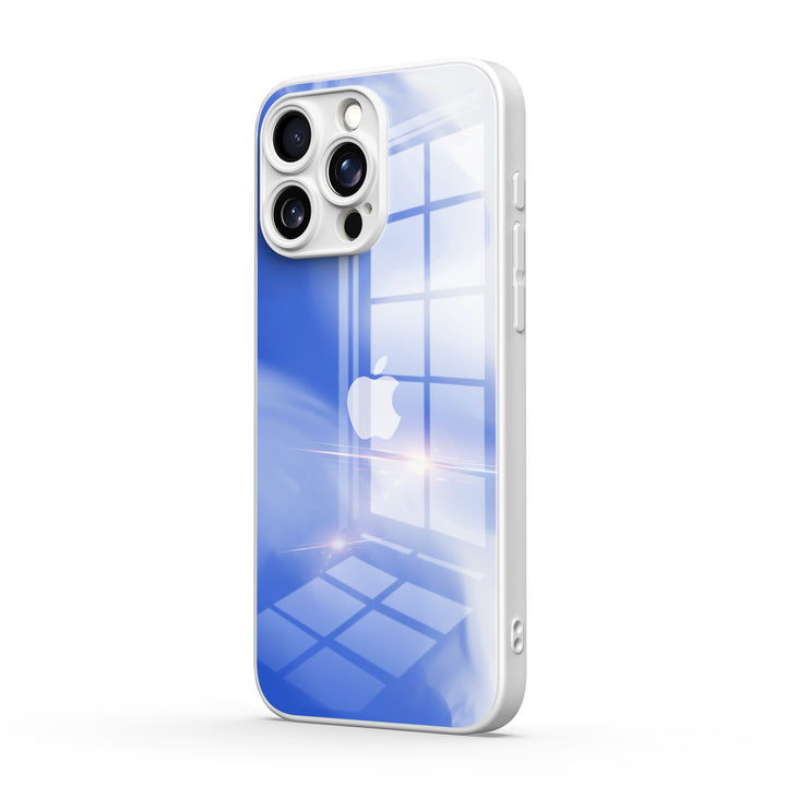 Blue and White | IPhone Series Impact Resistant Protective Case
