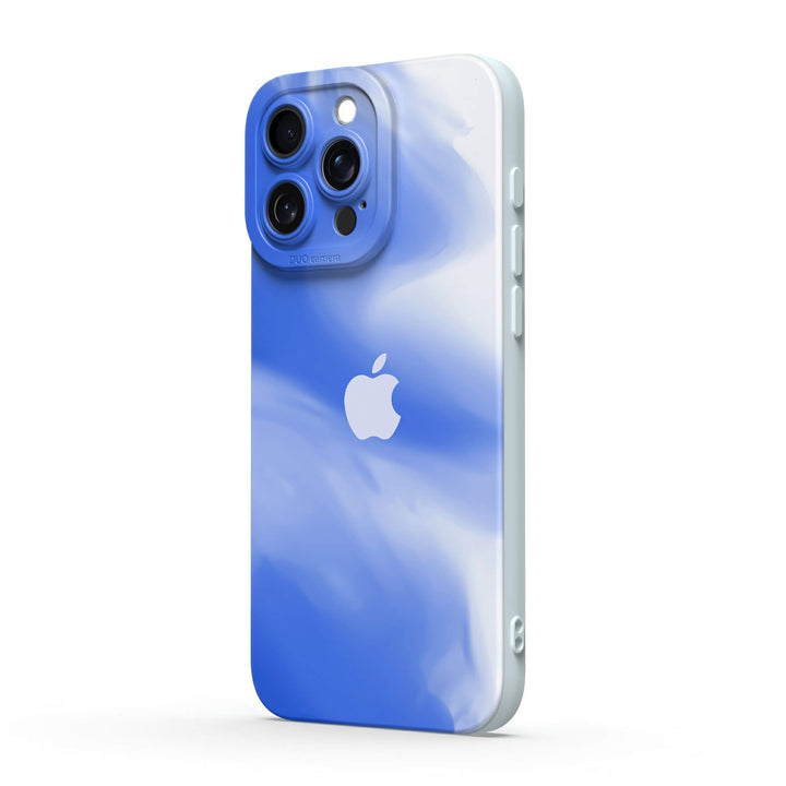 Blue and White | IPhone Series Impact Resistant Protective Case
