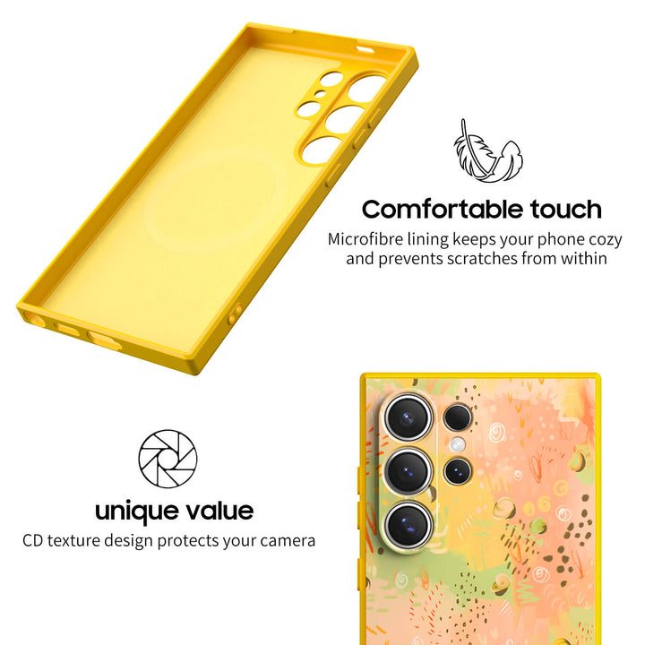 Fluttering Lavender | Samsung Series Impact Resistant Protective Case