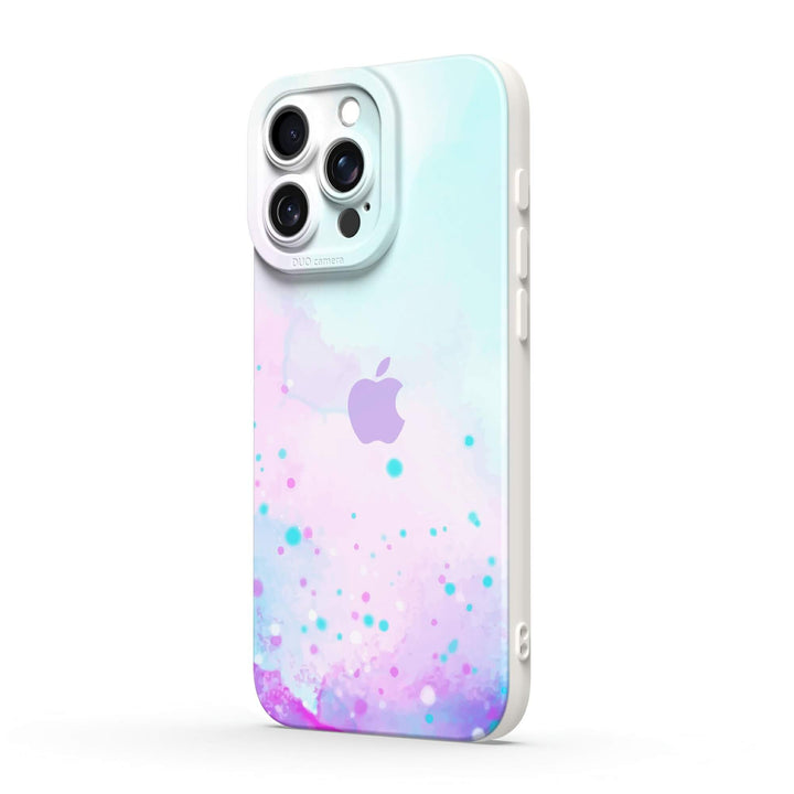 Watercolor Pink Blue | IPhone Series Impact Resistant Protective Case