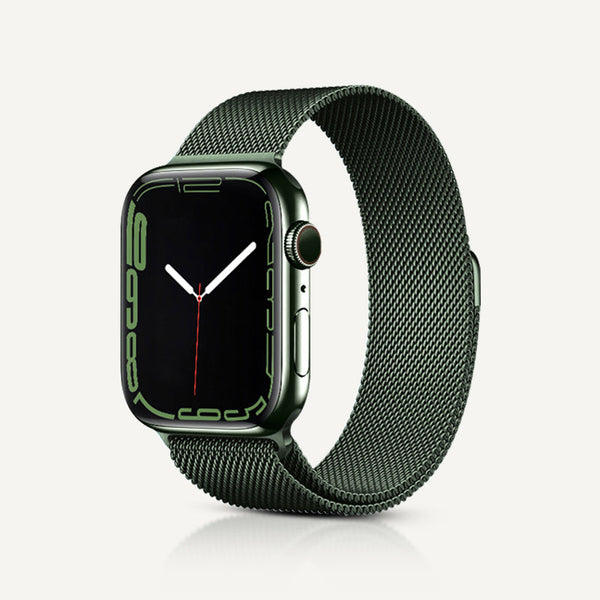 Dark Green | Stainless Steel Alloy Magnetic Strap